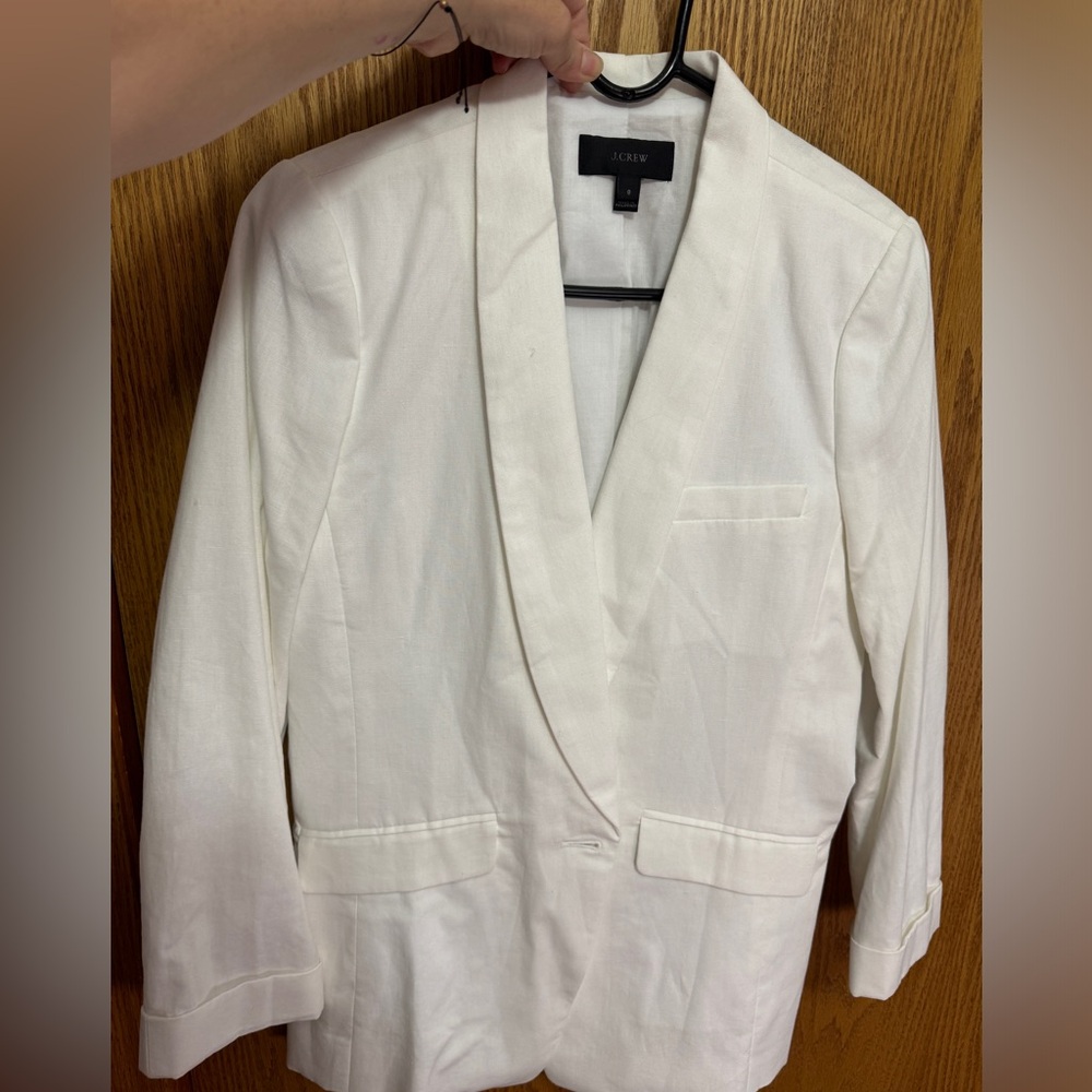 White Linen Jacket
